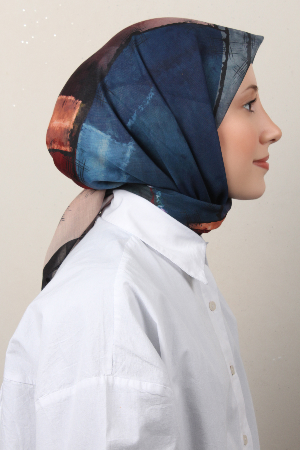 Lux Soft Pamuklu Eşarp 4040-116