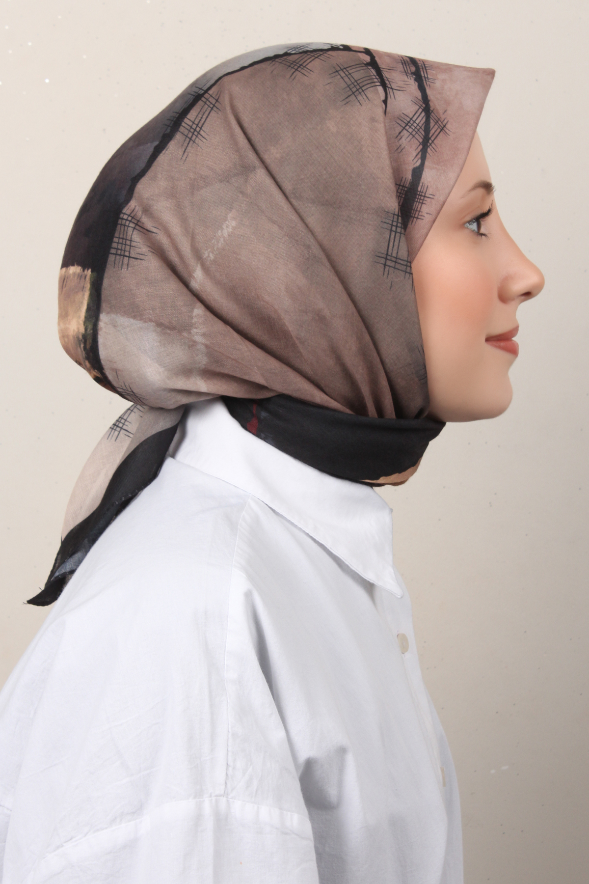 Lux Soft Pamuklu Eşarp 4040-118