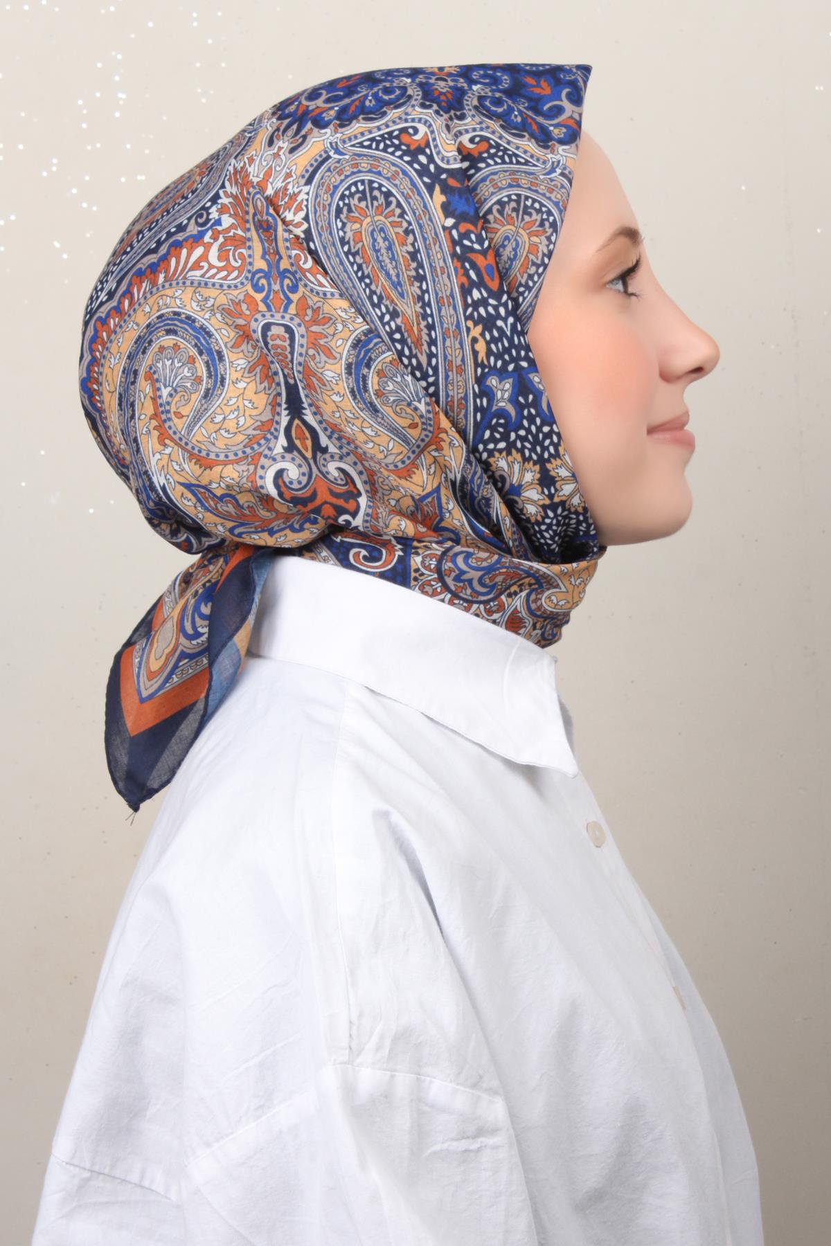 Lux Soft Pamuklu Eşarp 4040-12