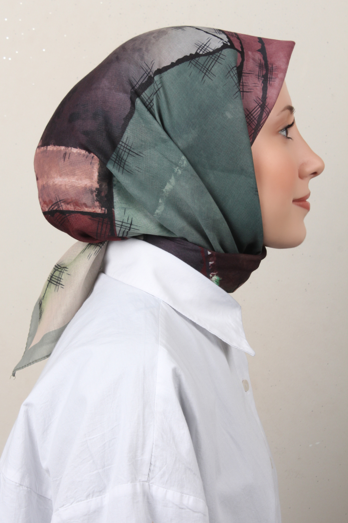 Lux Soft Pamuklu Eşarp 4040-120