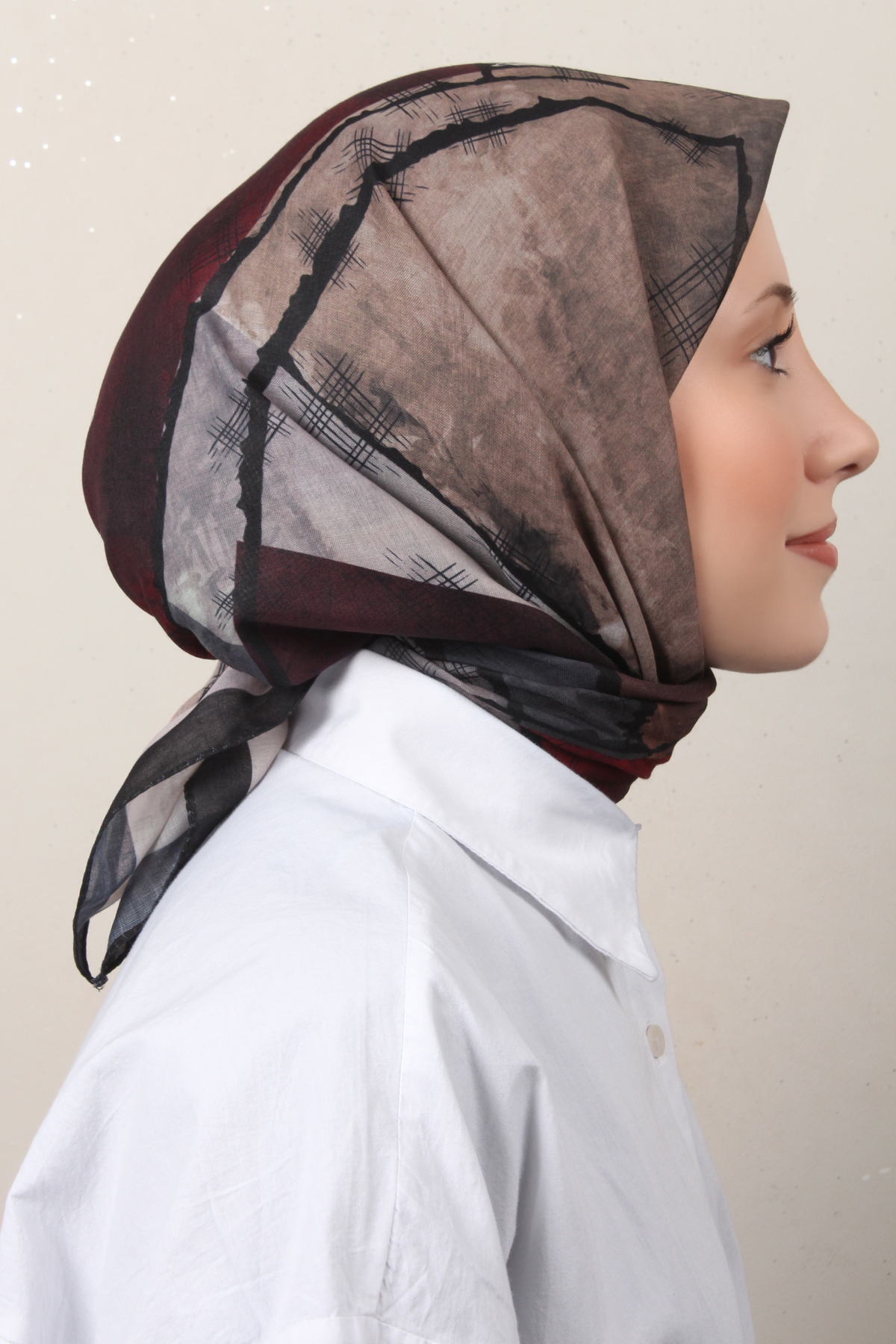 Lux Soft Pamuklu Eşarp 4040-121