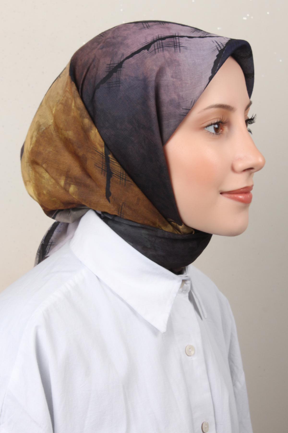 Lux Soft Pamuklu Eşarp 4040-122