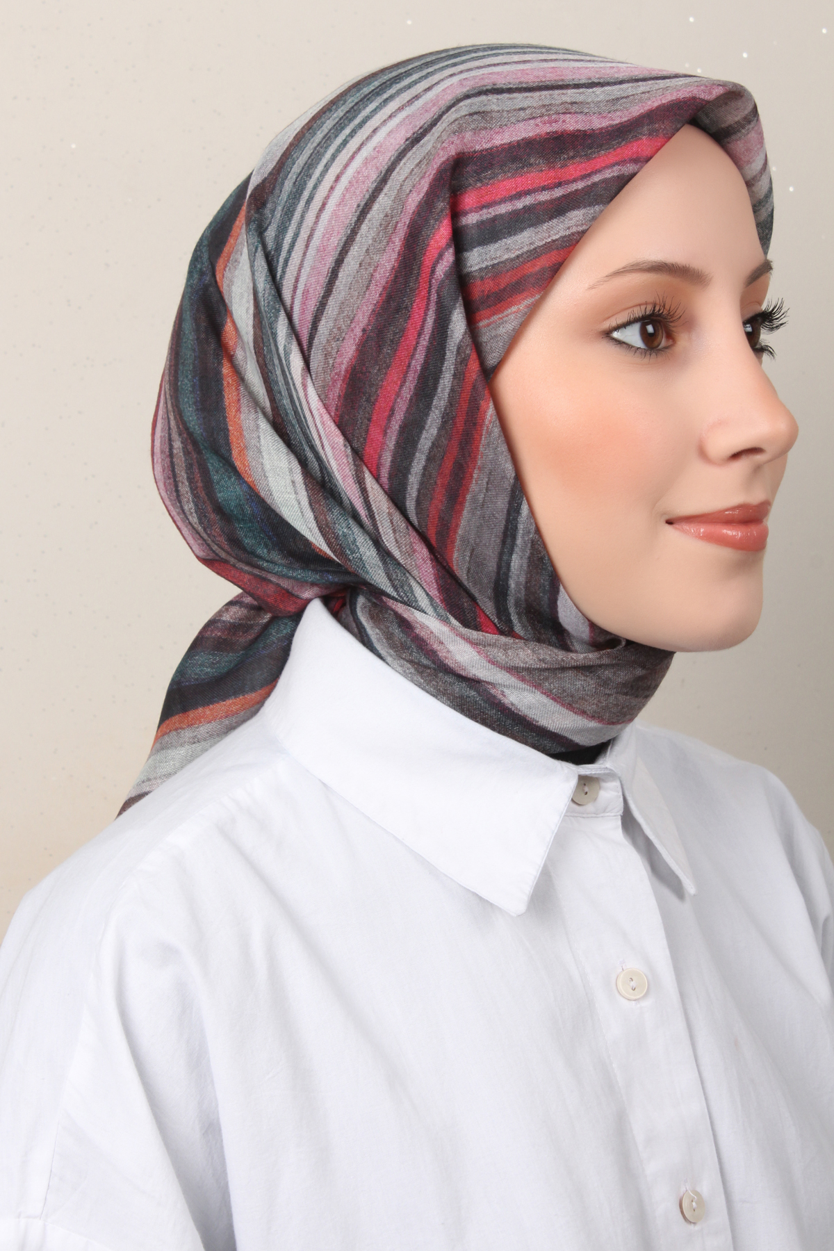 Lux Soft Pamuklu Eşarp 4040-131