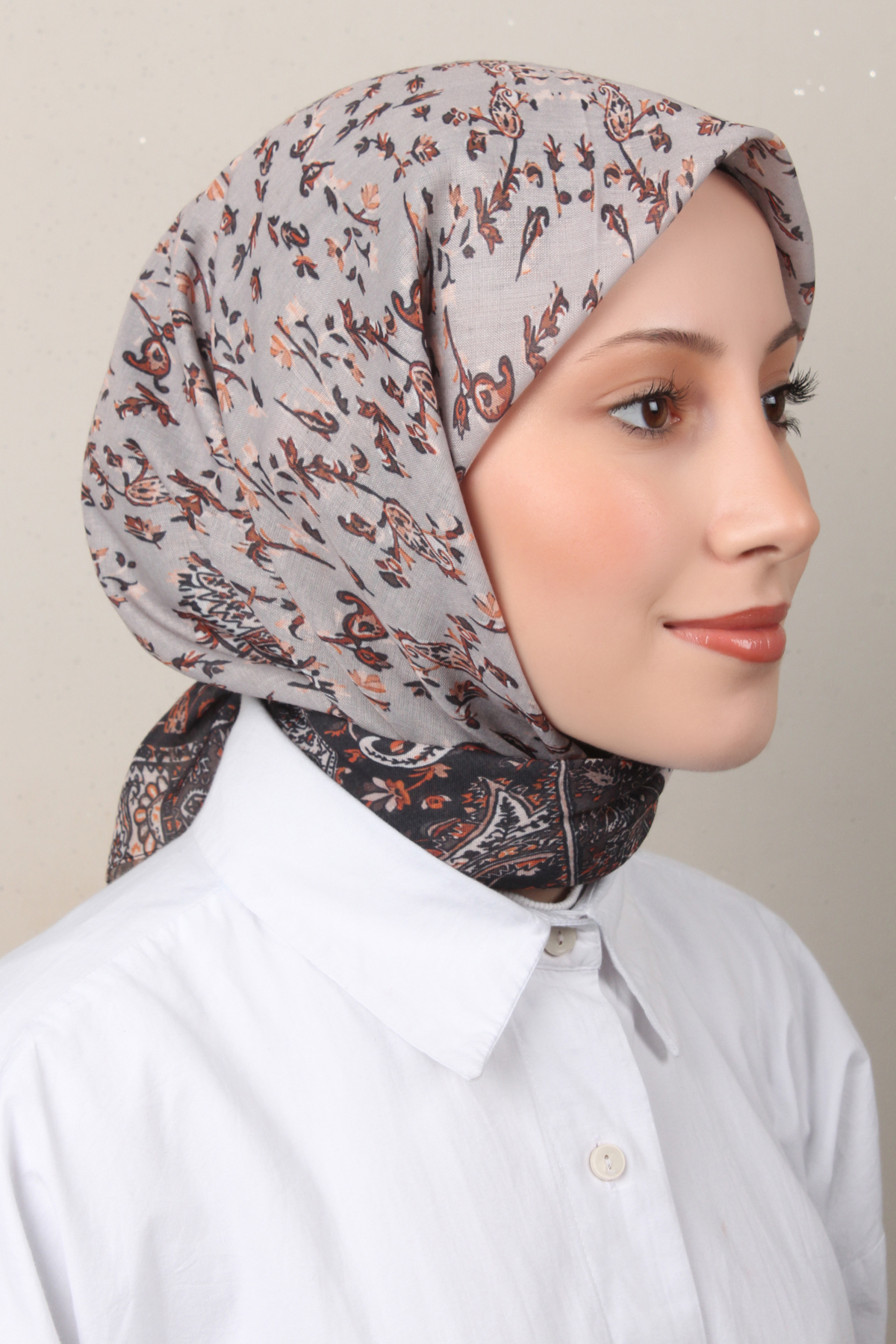 Lux Soft Pamuklu Eşarp 4040-135