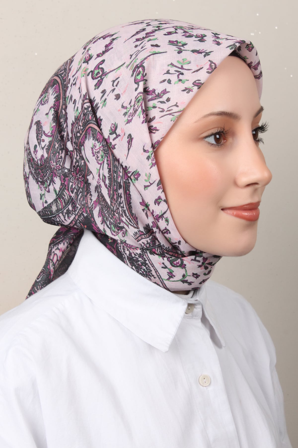 Lux Soft Pamuklu Eşarp 4040-139