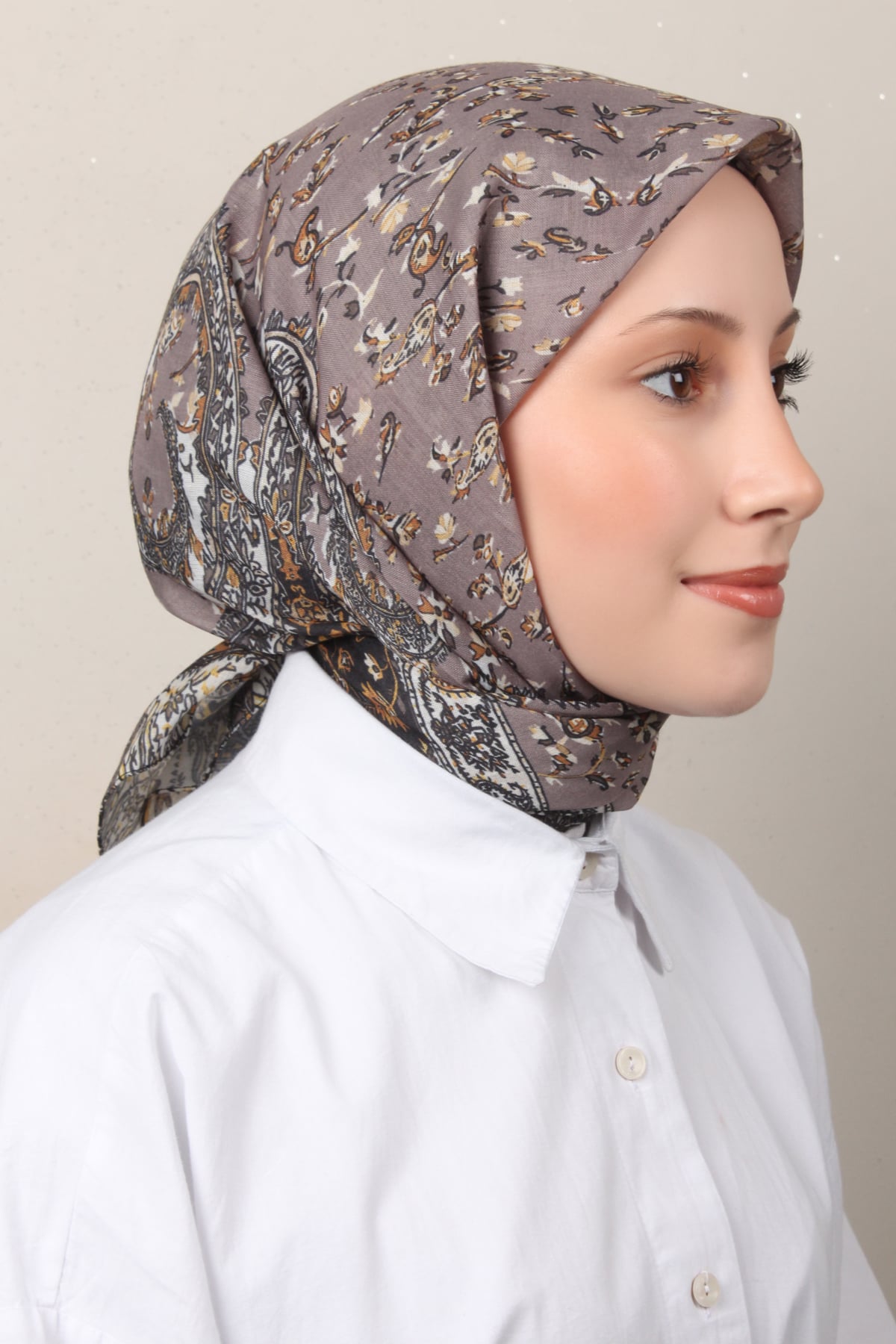 Lux Soft Pamuklu Eşarp 4040-146