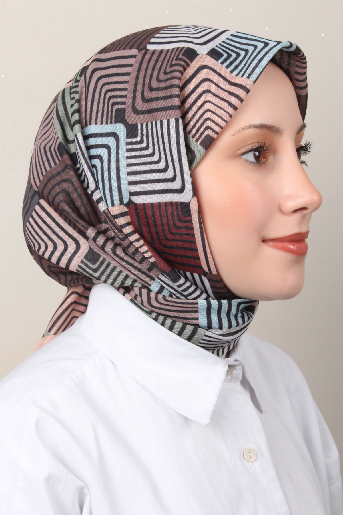 Lux Soft Pamuklu Eşarp 4040-148