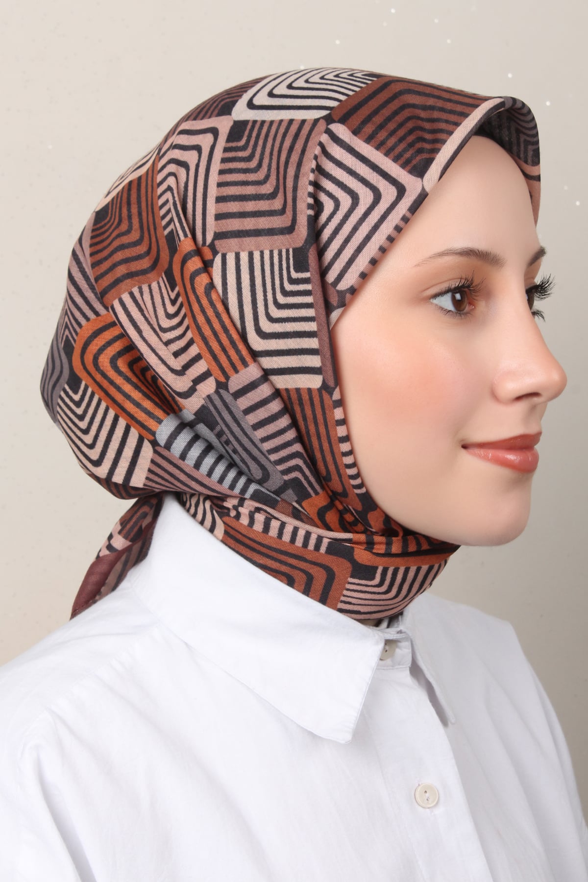 Lux Soft Pamuklu Eşarp 4040-157