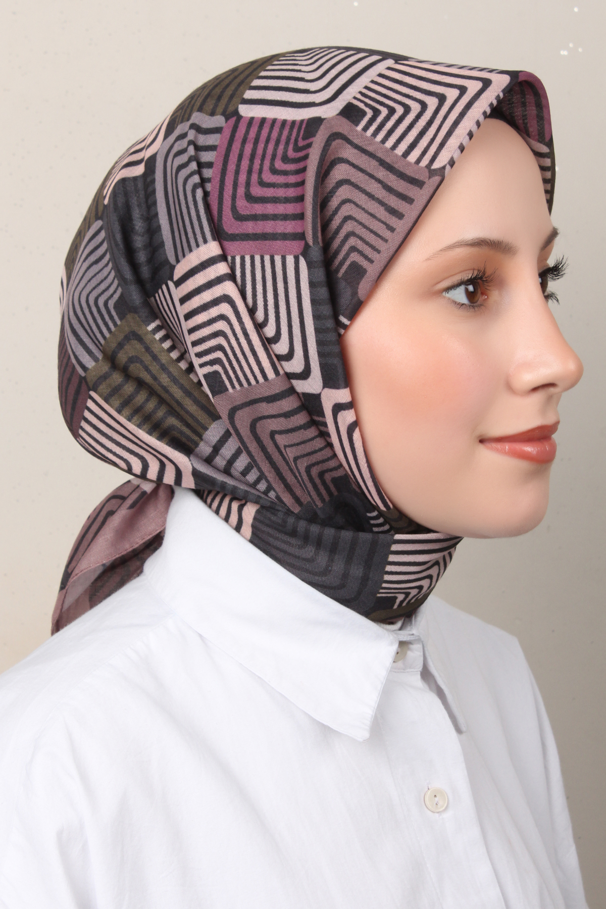 Lux Soft Pamuklu Eşarp 4040-158