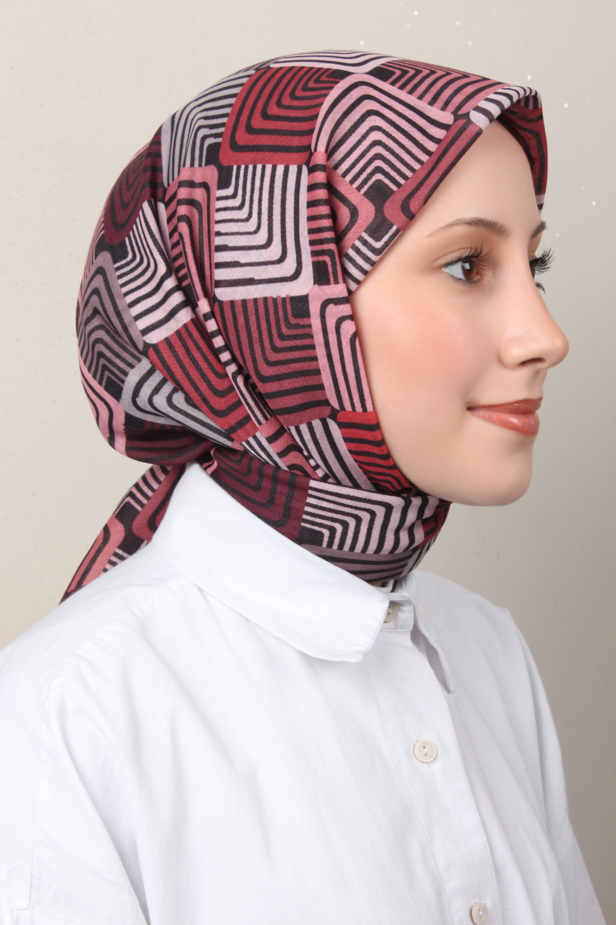 Lux Soft Pamuklu Eşarp 4040-161