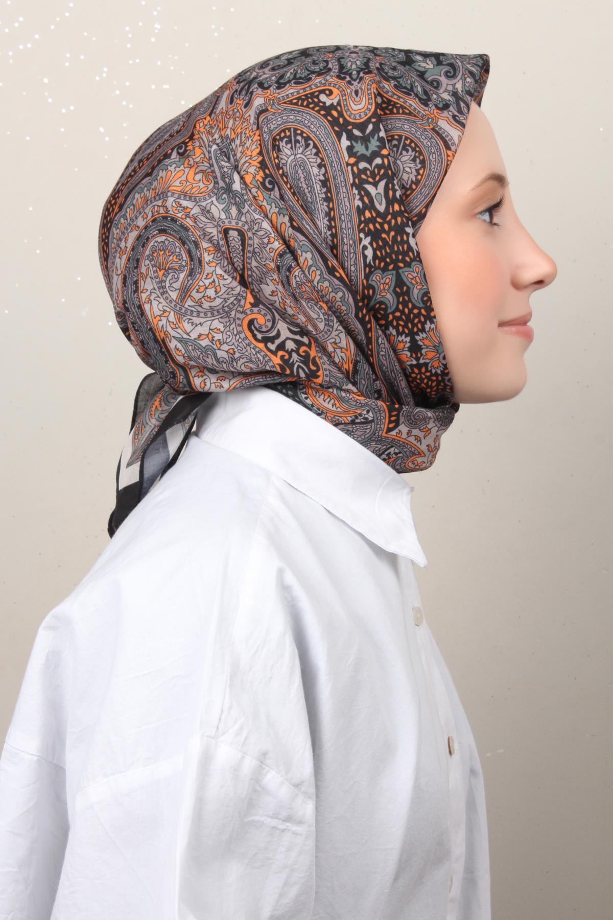 Lux Soft Pamuklu Eşarp 4040-19