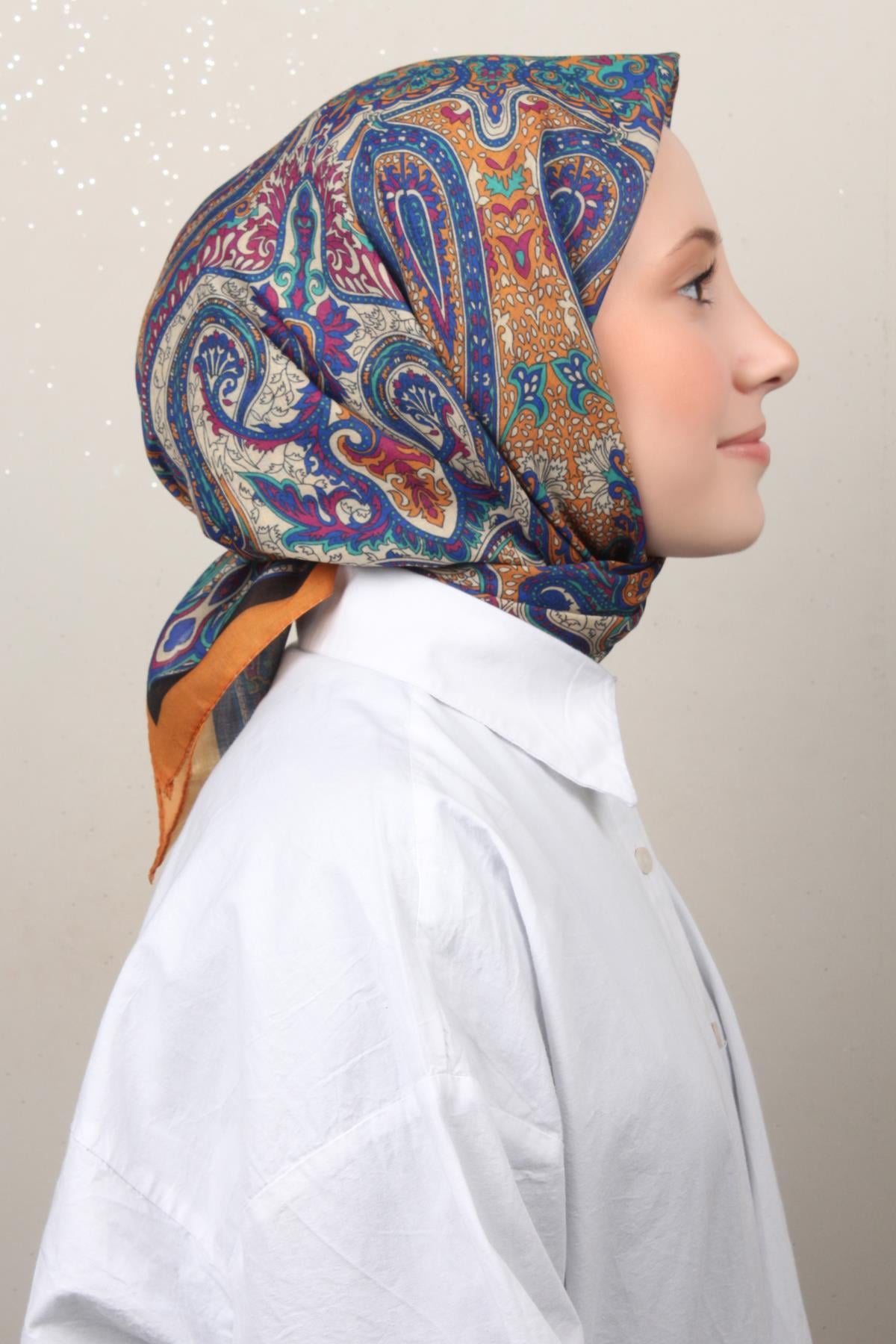 Lux Soft Pamuklu Eşarp 4040-21