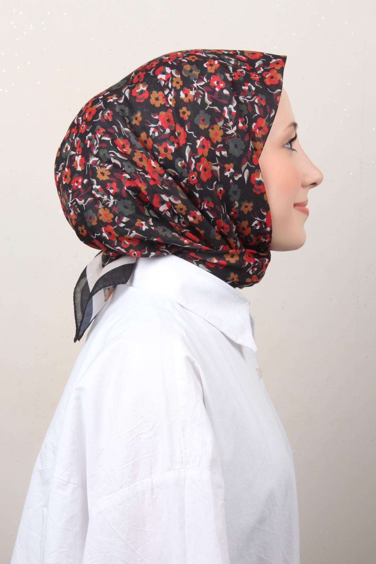 Lux Soft Pamuklu Eşarp 4040-22