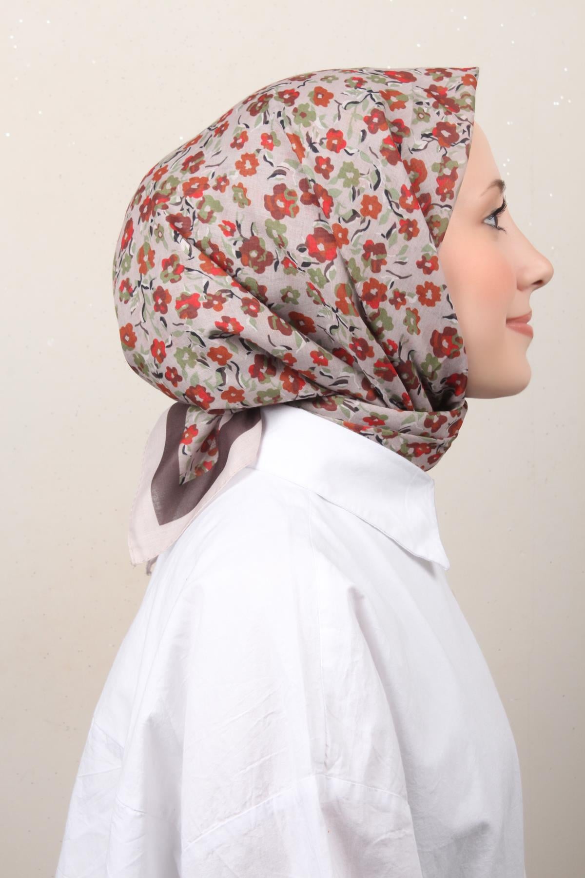 Lux Soft Pamuklu Eşarp 4040-24