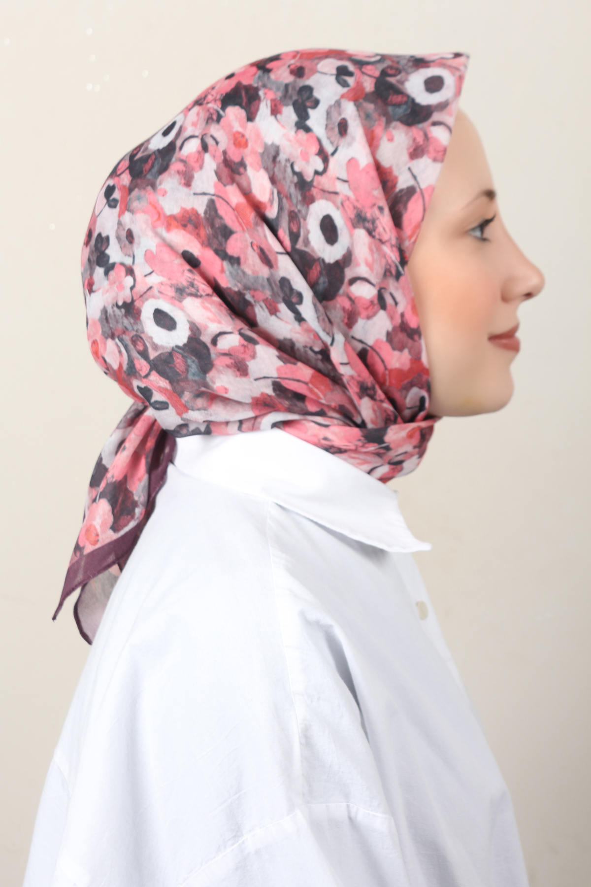 Lux Soft Pamuklu Eşarp 4040-245