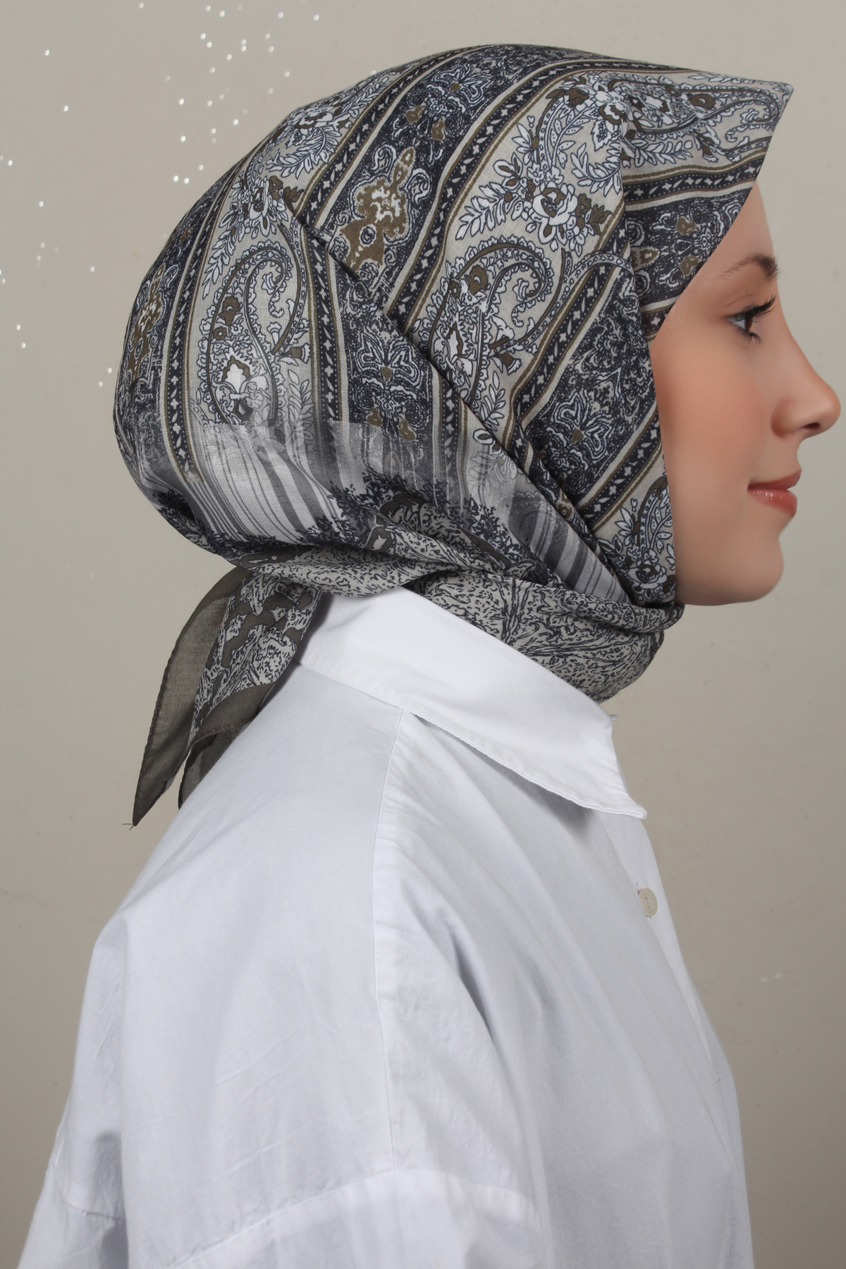 Lux Soft Pamuklu Eşarp 4040-248