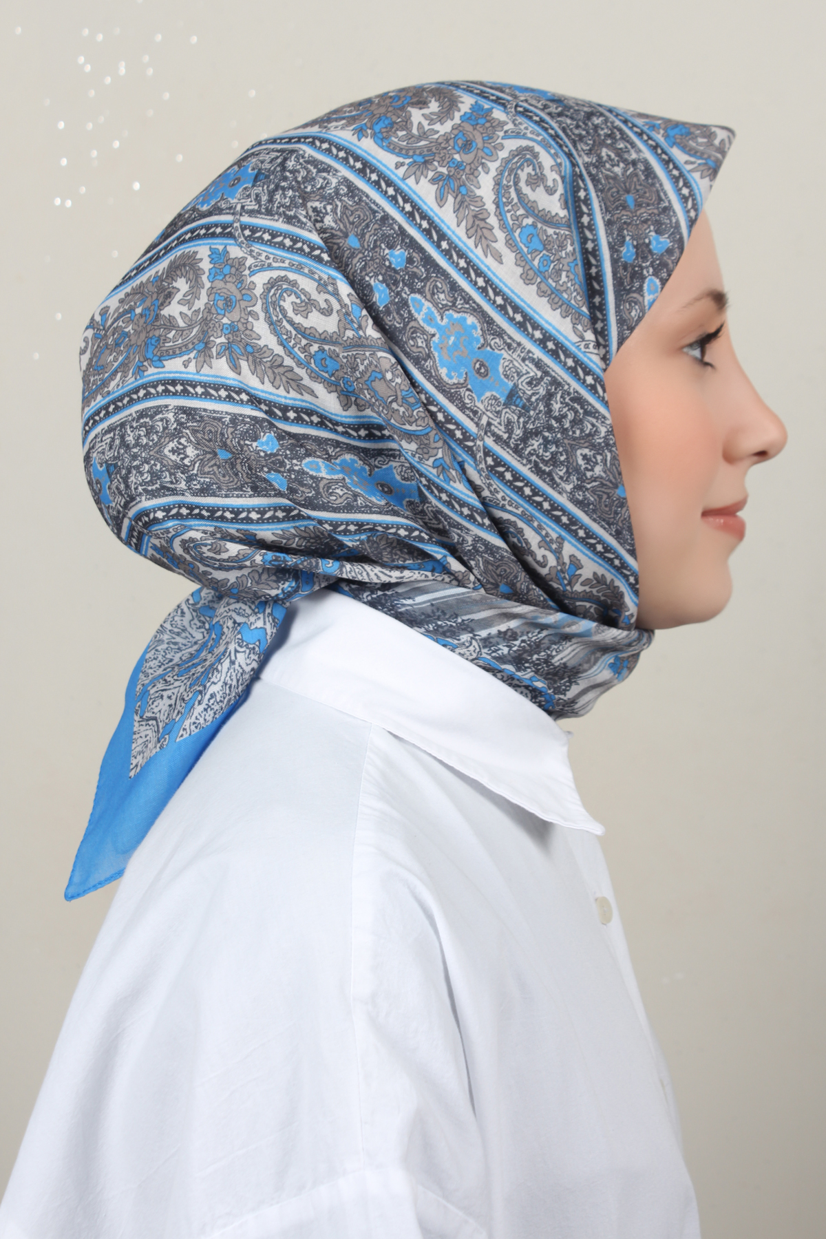 Lux Soft Pamuklu Eşarp 4040-249
