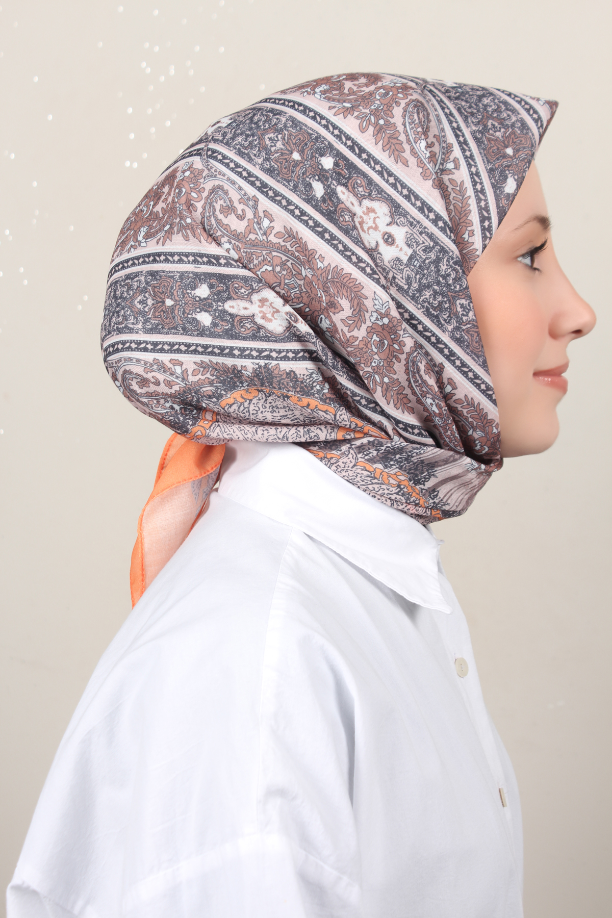 Lux Soft Pamuklu Eşarp 4040-253 