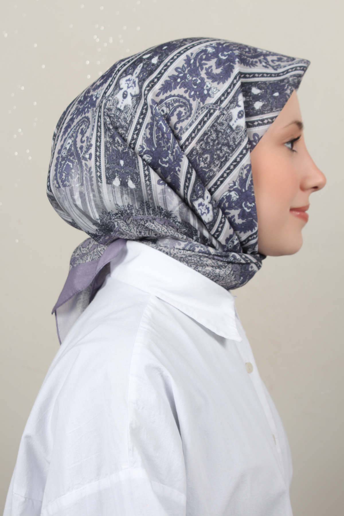 Lux Soft Pamuklu Eşarp 4040-254