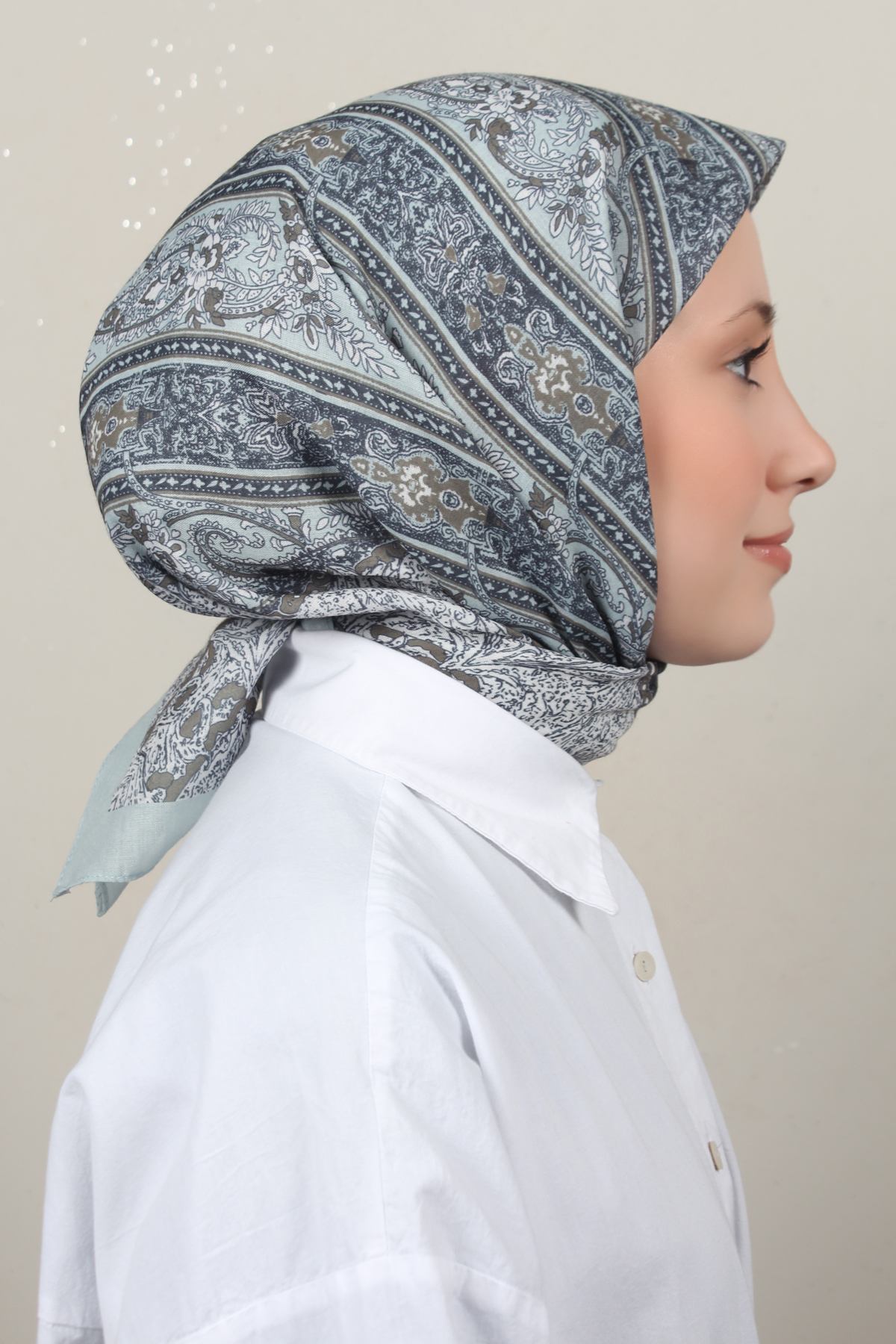 Lux Soft Pamuklu Eşarp 4040-258