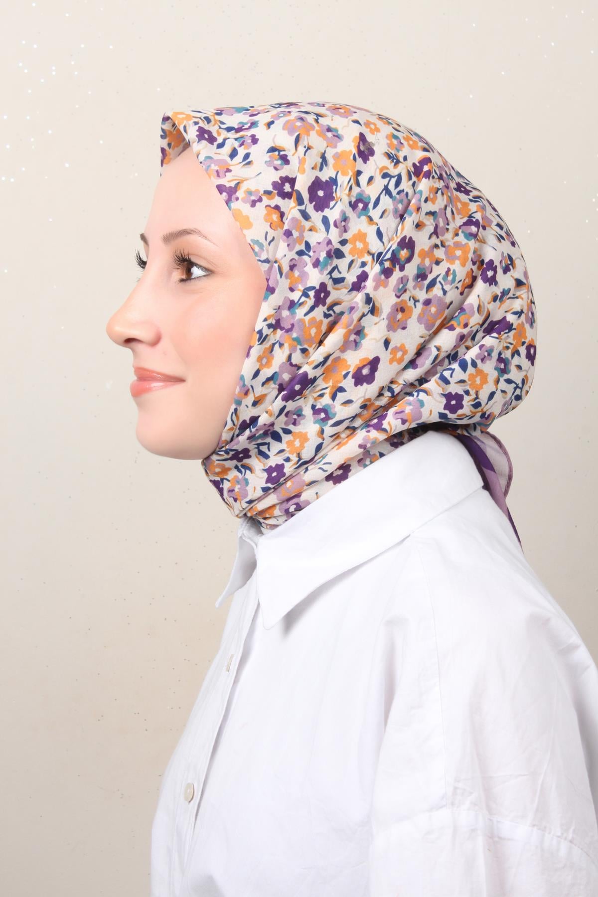 Lux Soft Pamuklu Eşarp 4040-27