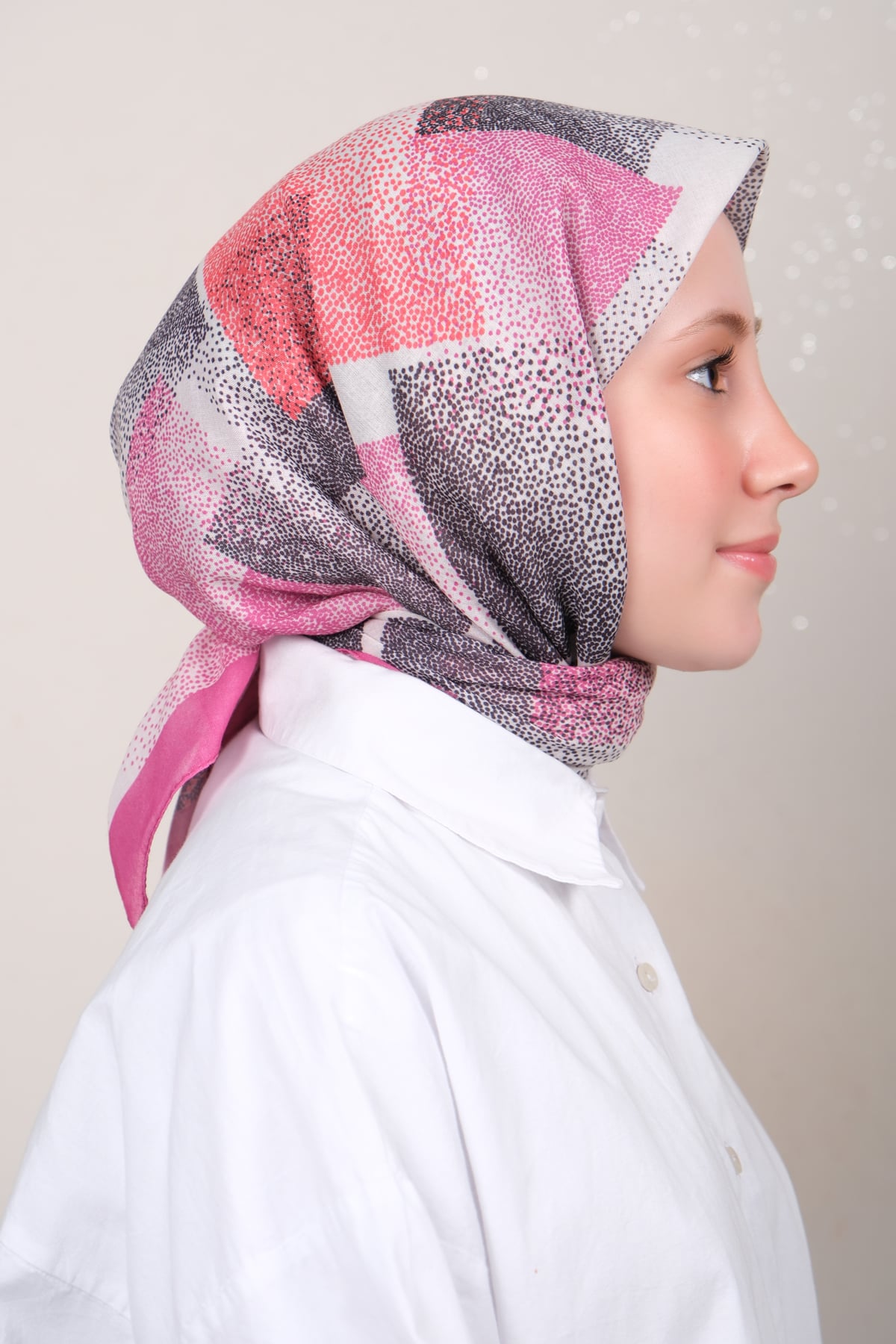 Lux Soft Pamuklu Eşarp 4040-299