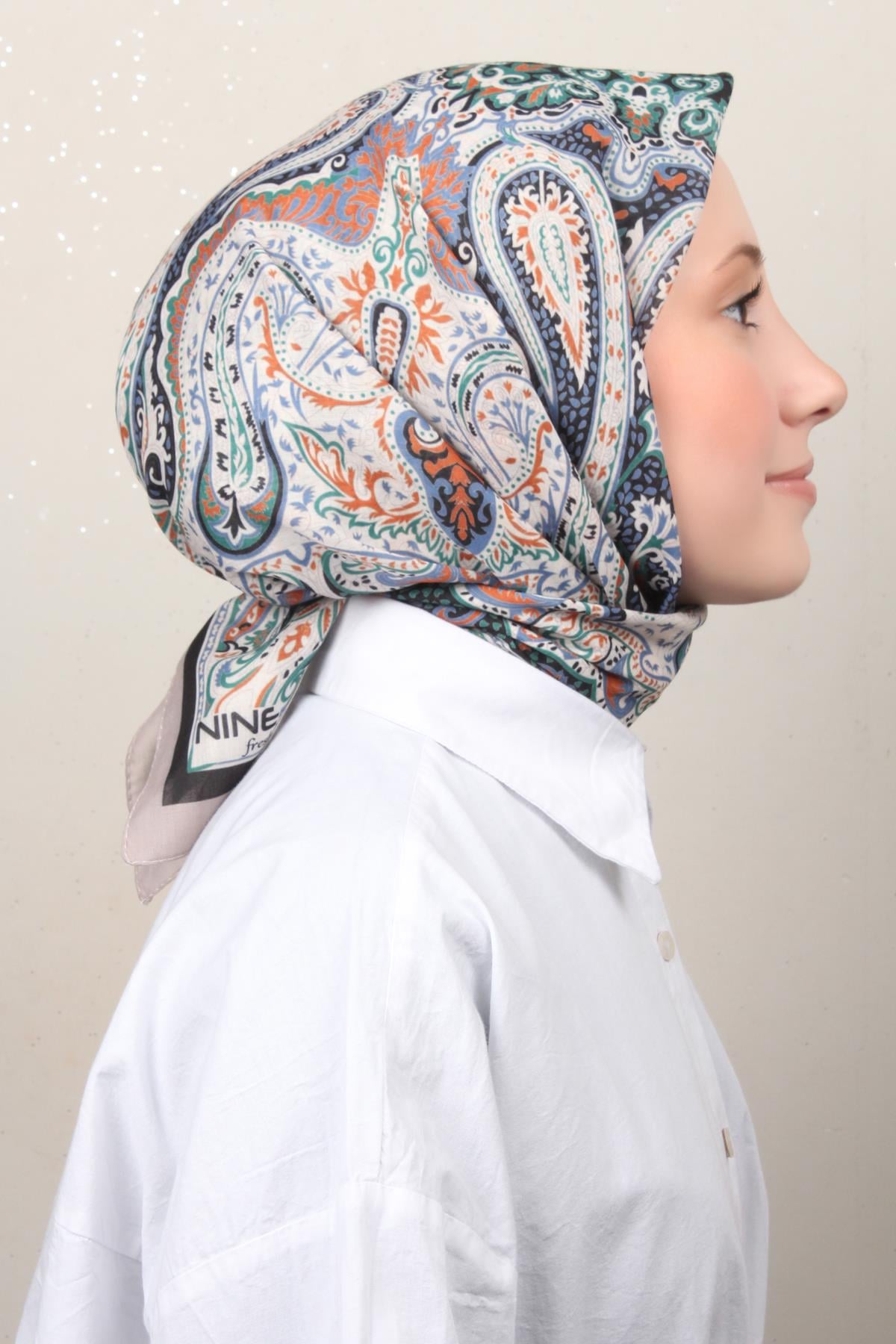 Lux Soft Pamuklu Eşarp 4040-3