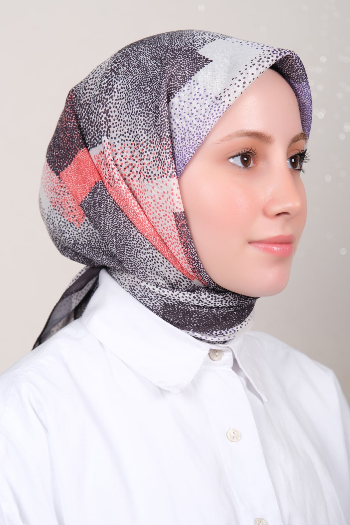 Lux Soft Pamuklu Eşarp 4040-302