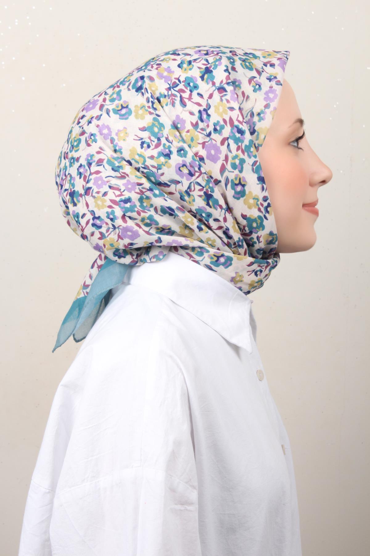 Lux Soft Pamuklu Eşarp 4040-31