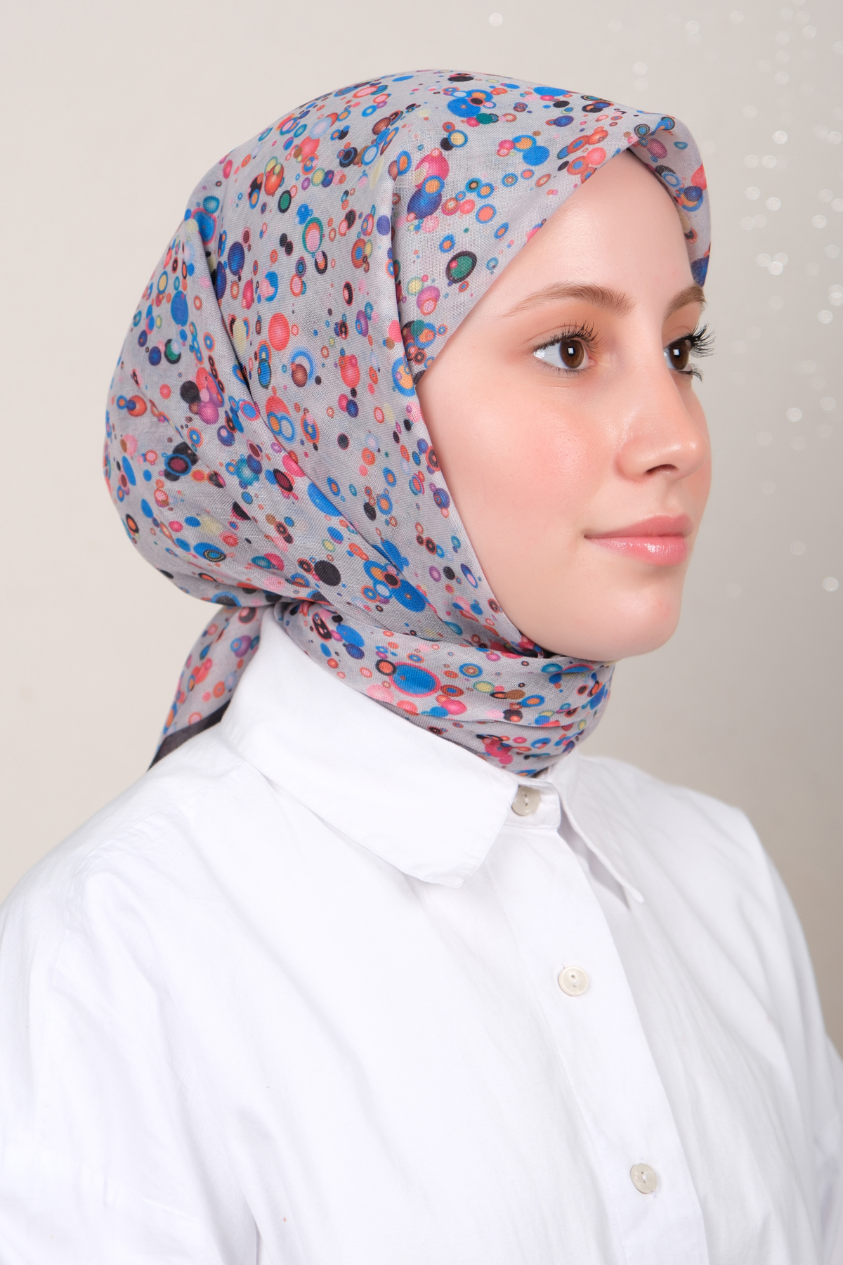 Lux Soft Pamuklu Eşarp 4040-322