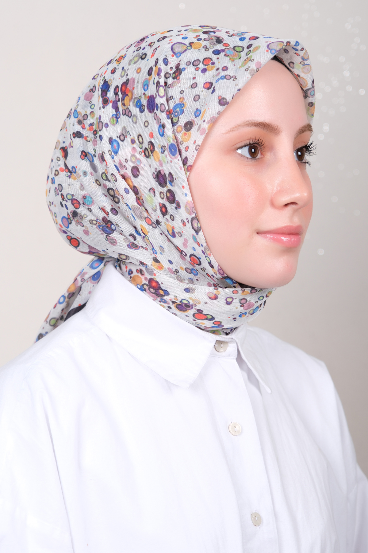 Lux Soft Pamuklu Eşarp 4040-323