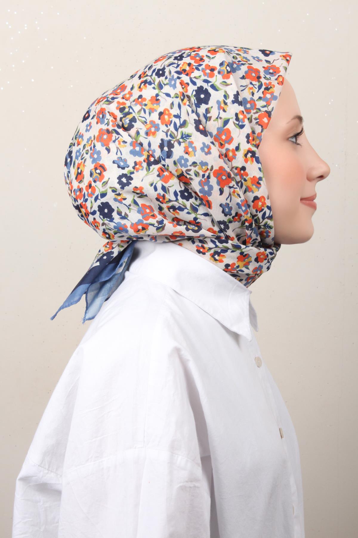 Lux Soft Pamuklu Eşarp 4040-33