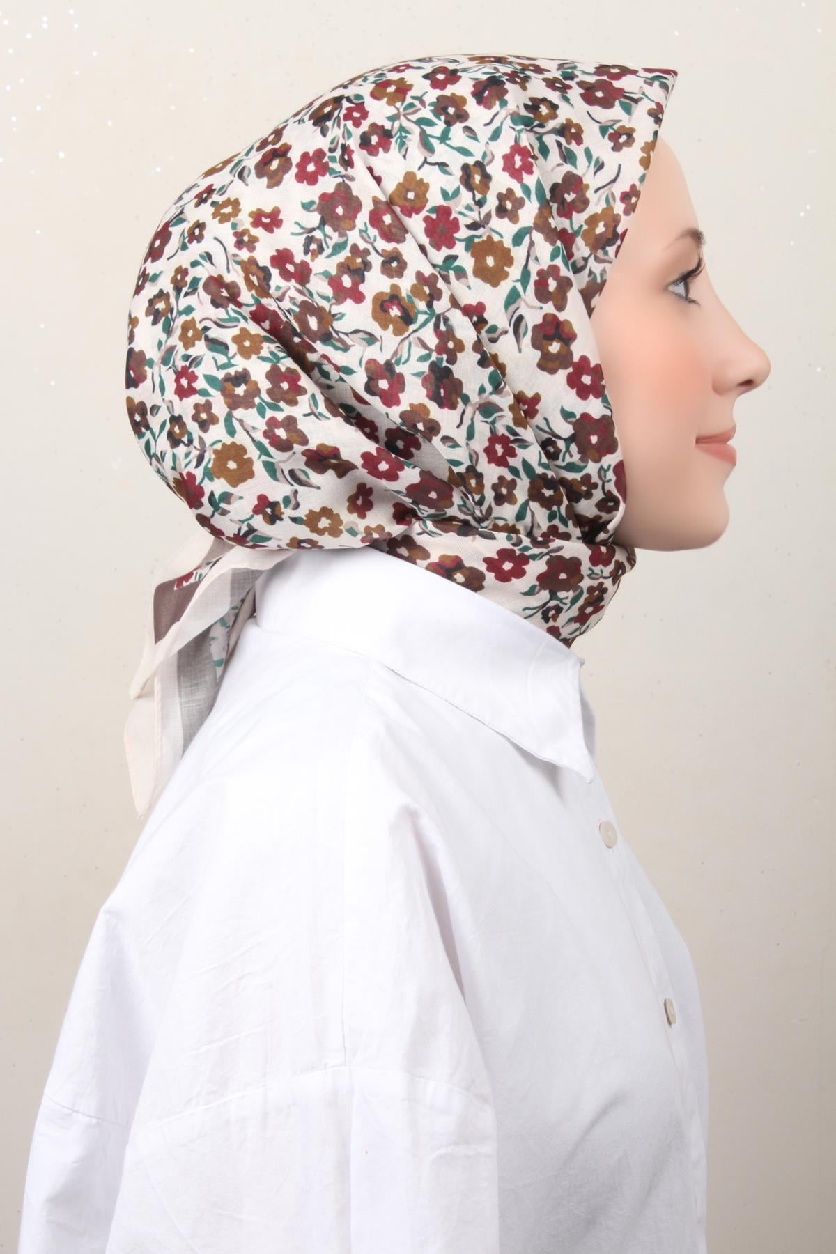 Lux Soft Pamuklu Eşarp 4040-34