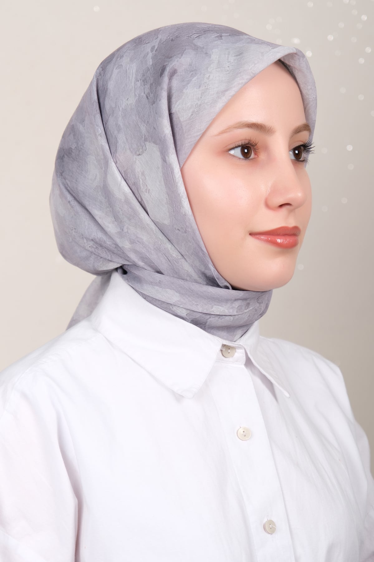 Lux Soft Pamuklu Eşarp 4040-344