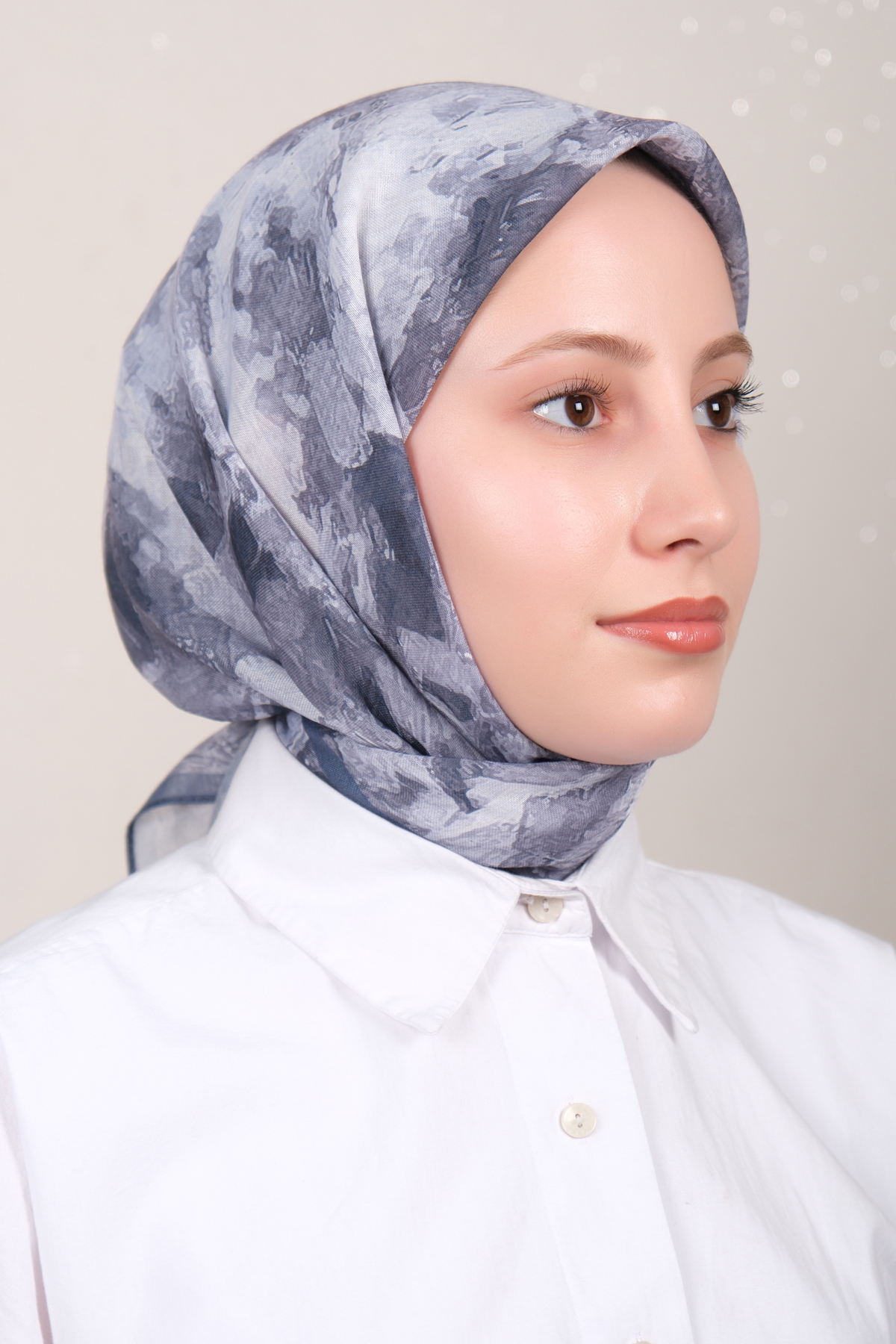 Lux Soft Pamuklu Eşarp 4040-345