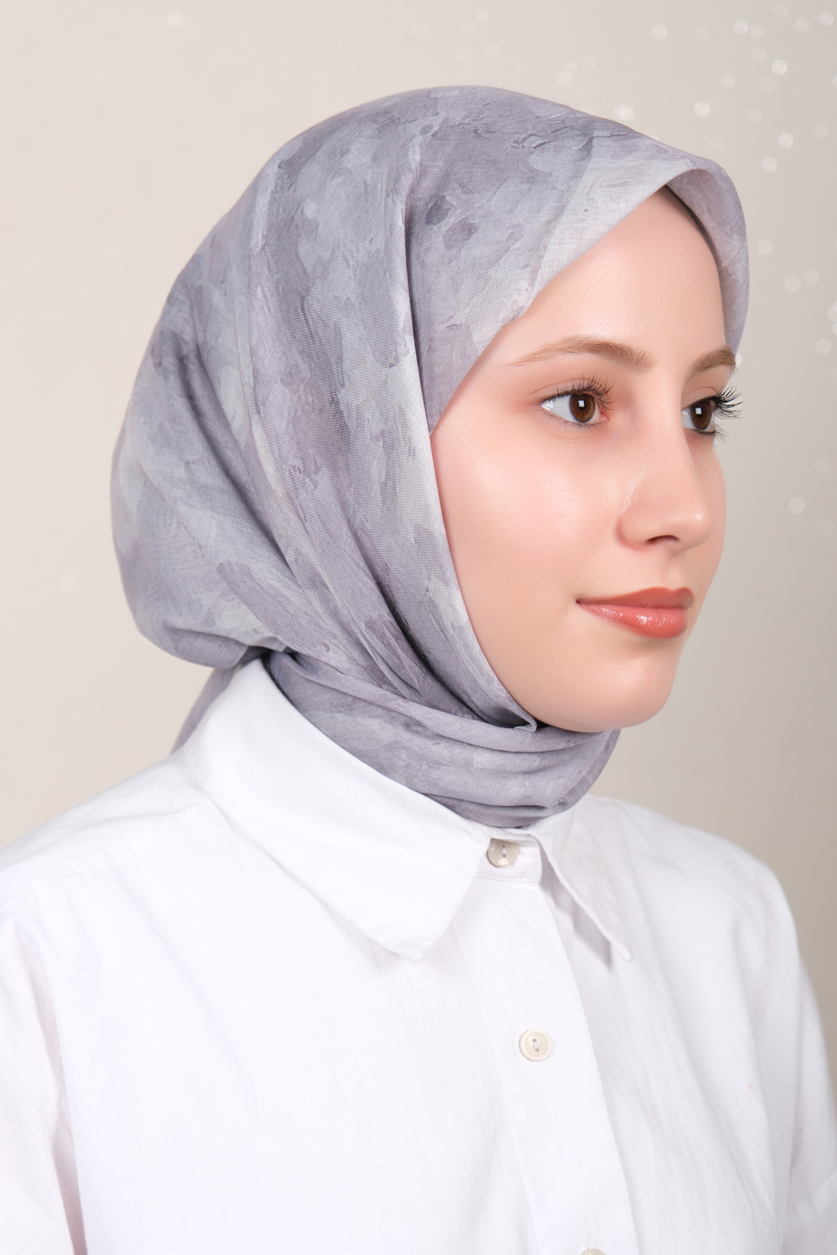 Lux Soft Pamuklu Eşarp 4040-347