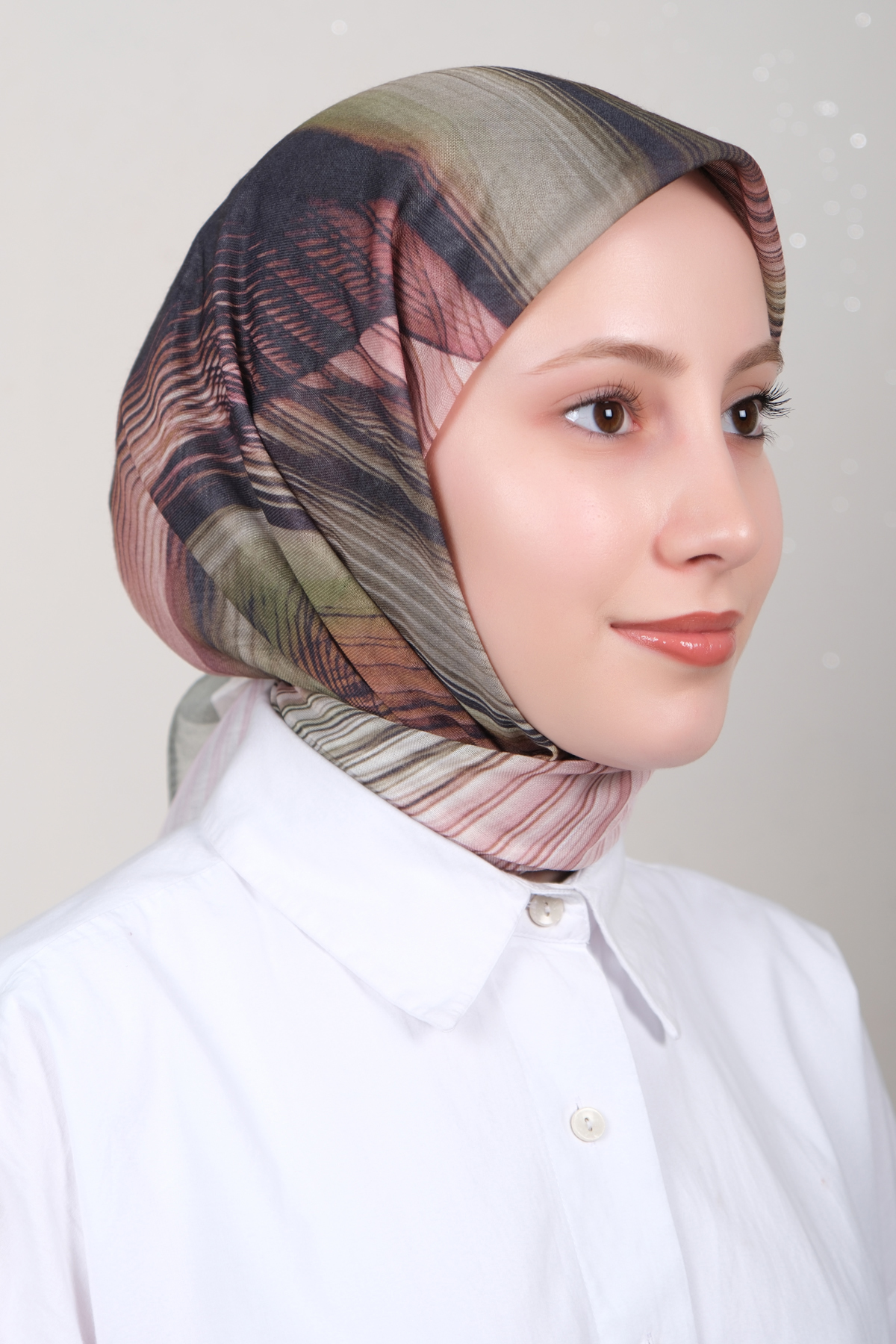 Lux Soft Pamuklu Eşarp 4040-350