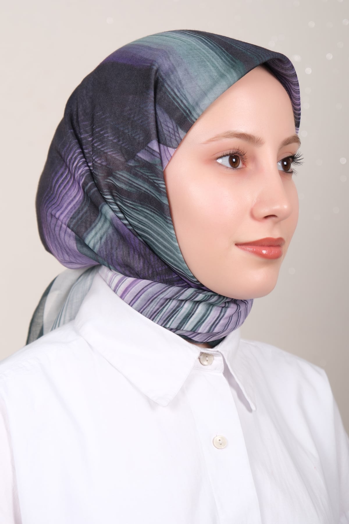 Lux Soft Pamuklu Eşarp 4040-354