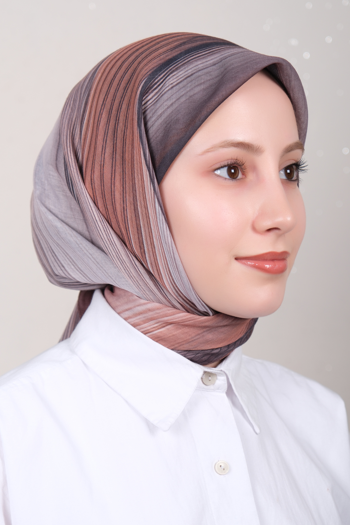 Lux Soft Pamuklu Eşarp 4040-356 