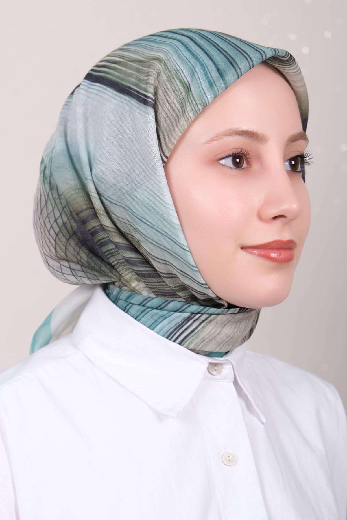 Lux Soft Pamuklu Eşarp 4040-357