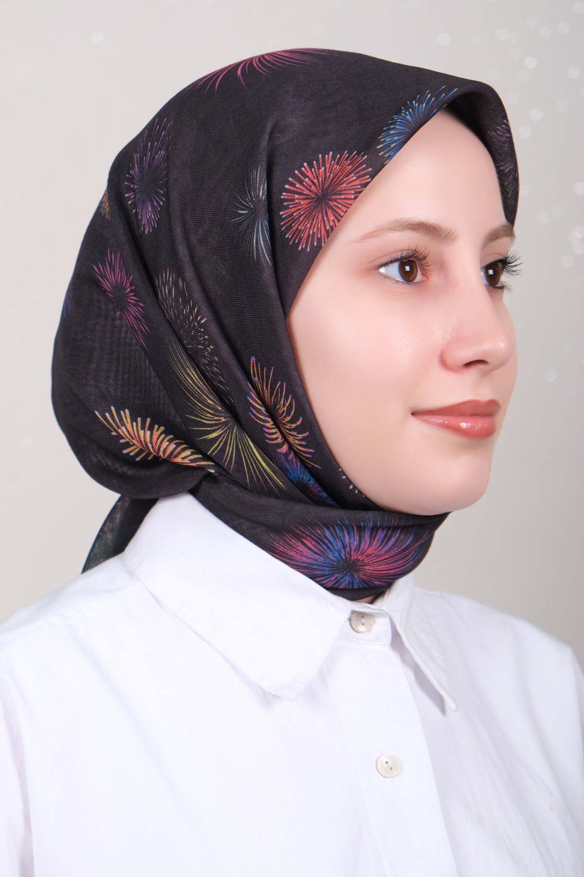 Lux Soft Pamuklu Eşarp 4040-368