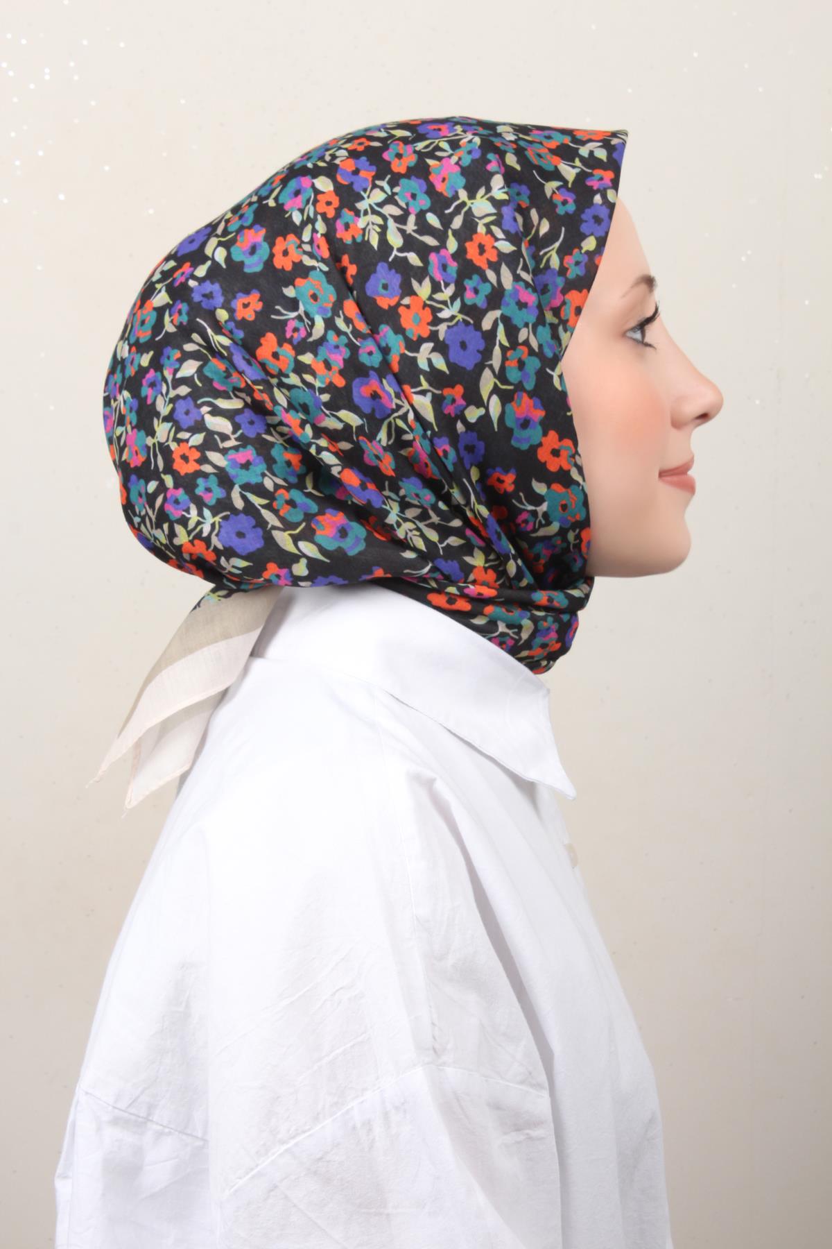 Lux Soft Pamuklu Eşarp 4040-37