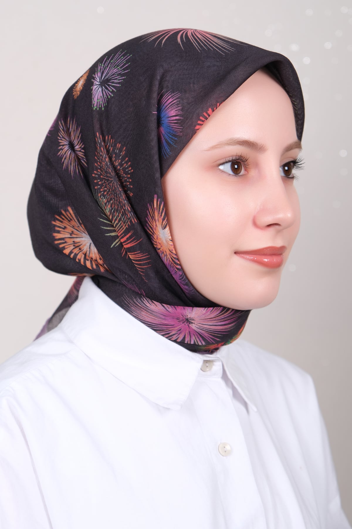 Lux Soft Pamuklu Eşarp 4040-370