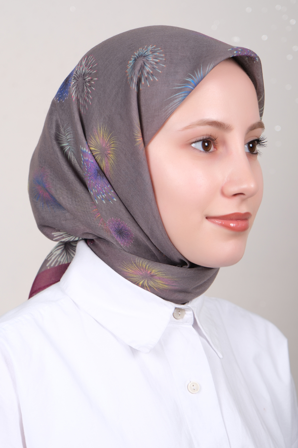 Lux Soft Pamuklu Eşarp 4040-373