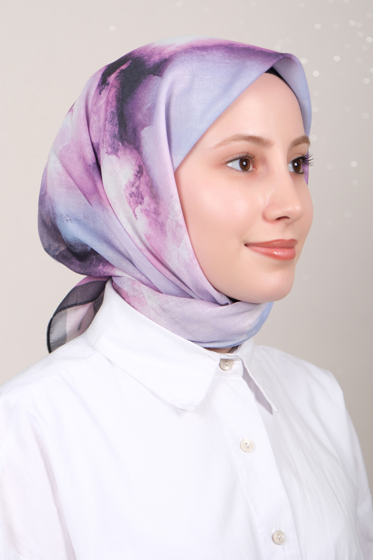 Lux Soft Pamuklu Eşarp 4040-380