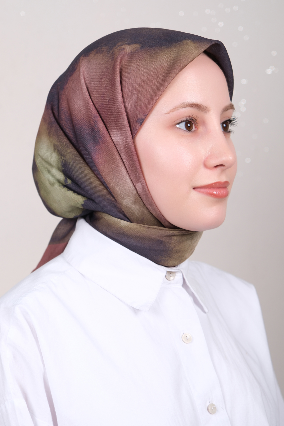 Lux Soft Pamuklu Eşarp 4040-394