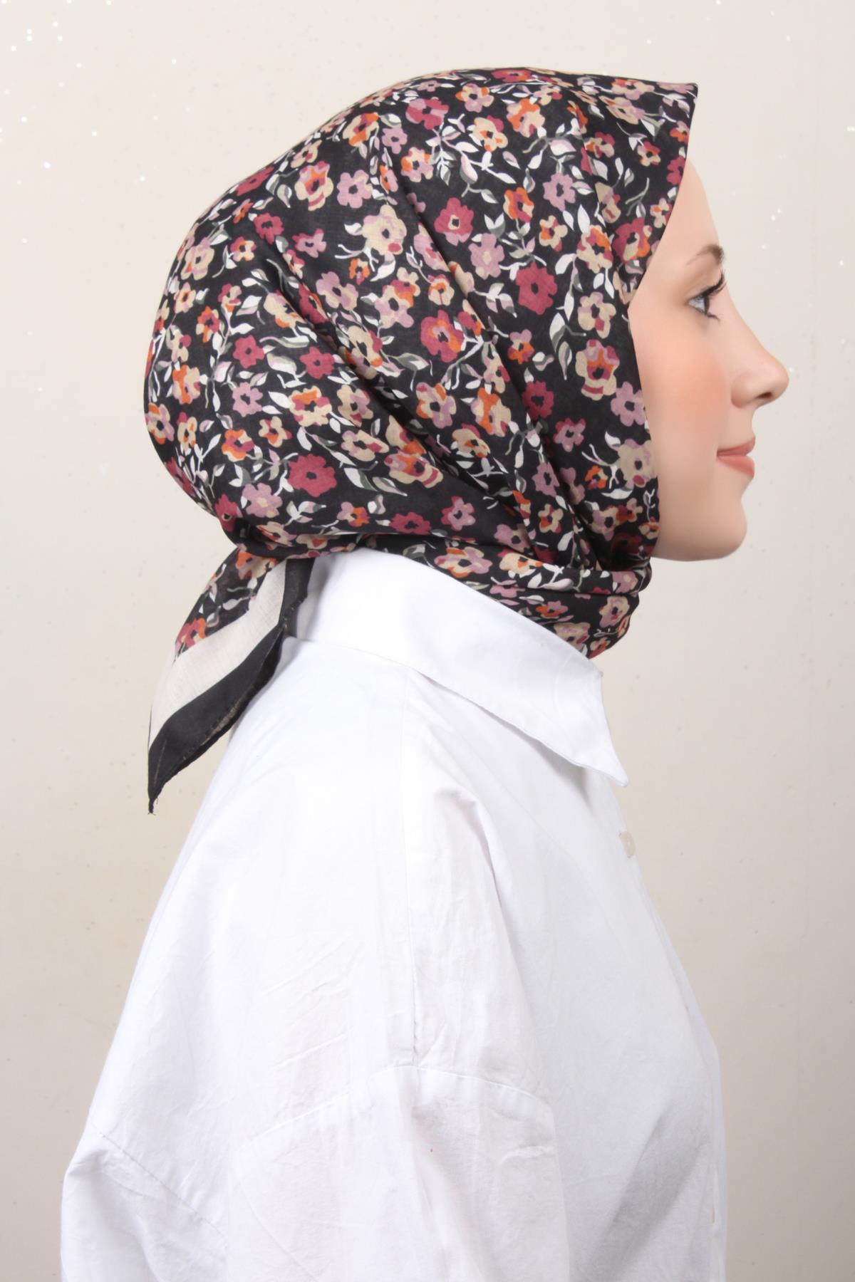 Lux Soft Pamuklu Eşarp 4040-41