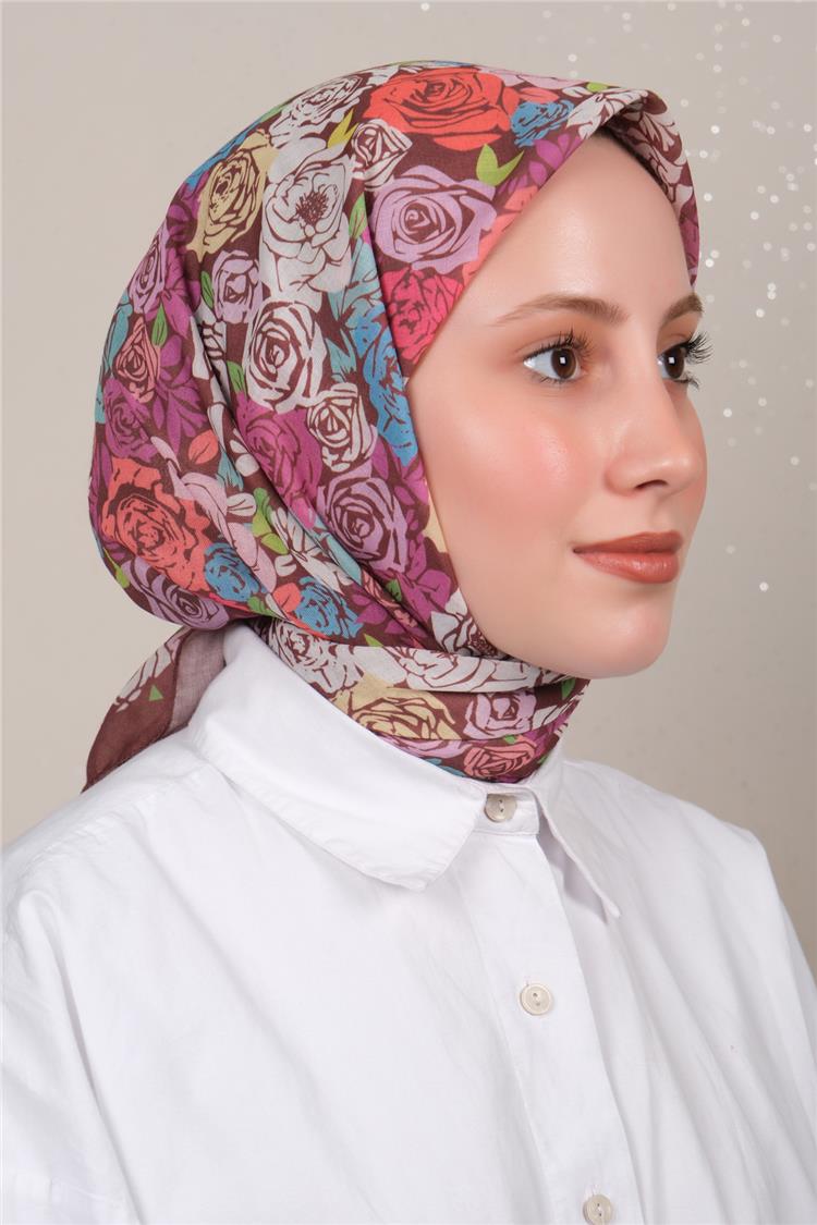 Lux Soft Pamuklu Eşarp 4040-414 