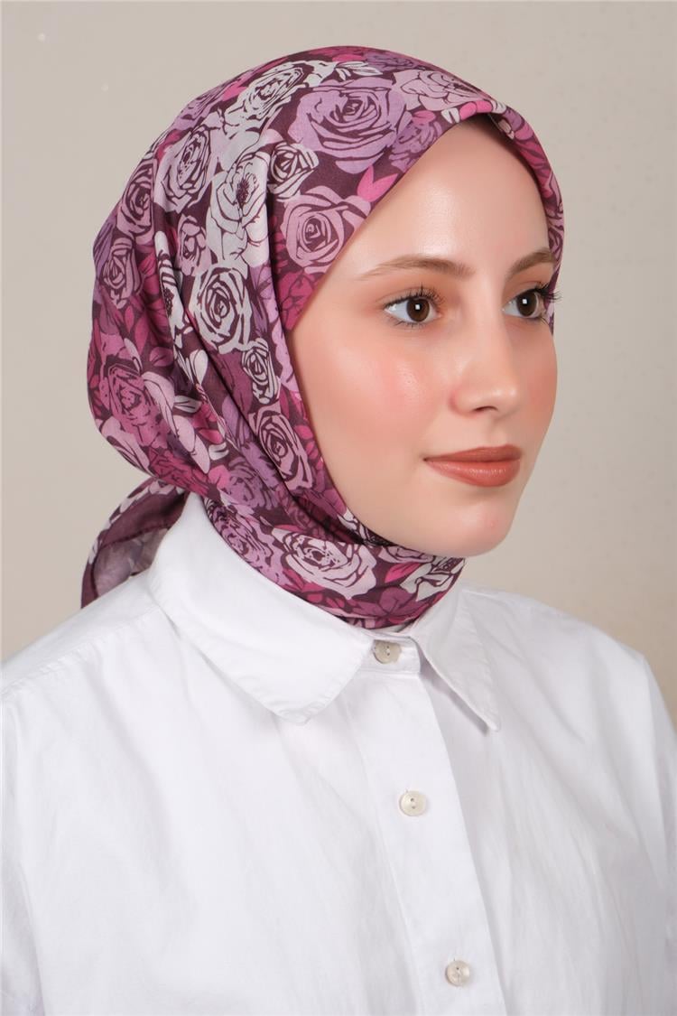 Lux Soft Pamuklu Eşarp 4040-422 