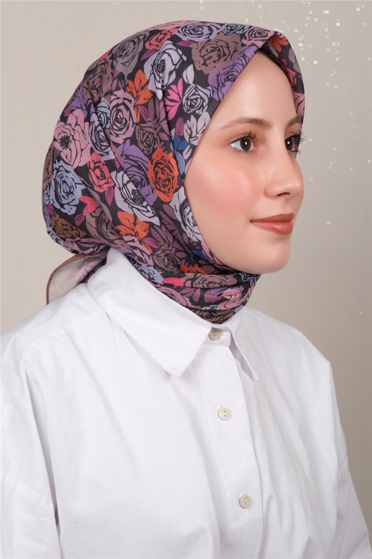 Lux Soft Pamuklu Eşarp 4040-423